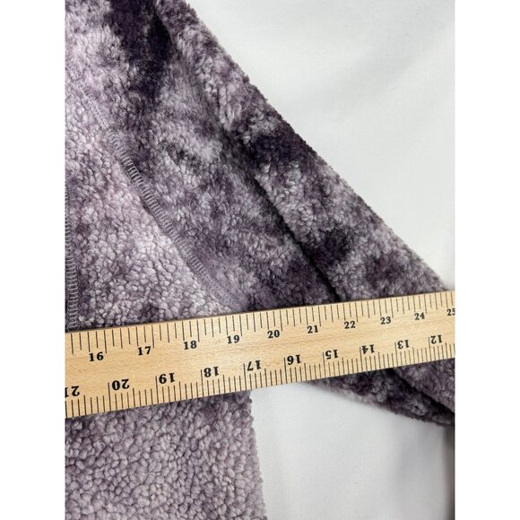 The North Face Women’s Medium Sherpa Purple White Full Zipper Jacket - Picture 4 of 8